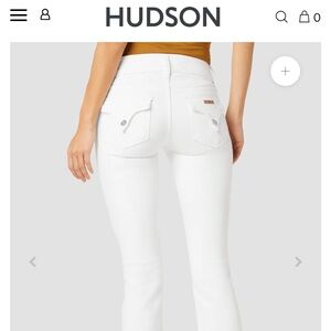Hudson Beth Mid-Rise Baby Bootcut Jeans